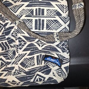 KAVU Women's Black and White Patterned Bag